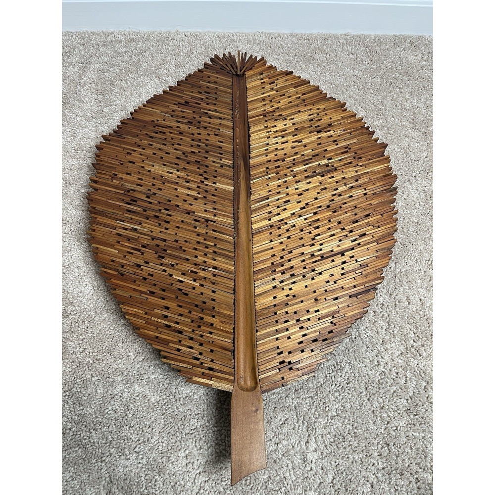 Rden's Decorative Wooden Leaf Tray Hand Made Kitchen Decor